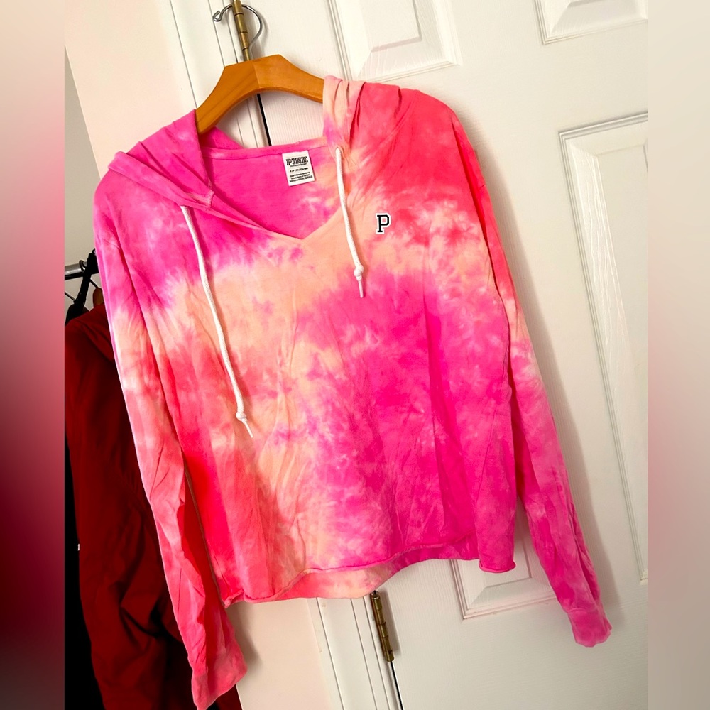 PINK 🩷🧡Tye Dye Pullover